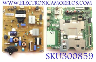 KIT DE TARJETAS PARA TV LG UHD 4K SMART TV / NUMERO DE PARTE MAIN EBU64887502 / EAX67872805 / FUENTE EAY64529501 / EAX67209001 / 64529501 / LGP43DJ-17U1 / PANEL NC430DGG-AAGX1 / DISPLAY LC430DGJ(SL)(A1) / MODELO 43UK6090PUA / 43UK6090PUA.BUSWLJM